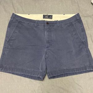 Abercrombie and Fitch stretch shorts. Size 36. 5” inseam.